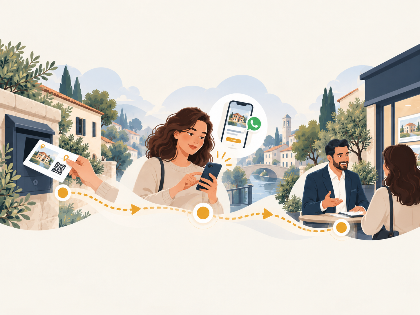 Illustrazione editoriale Incontri di Zona